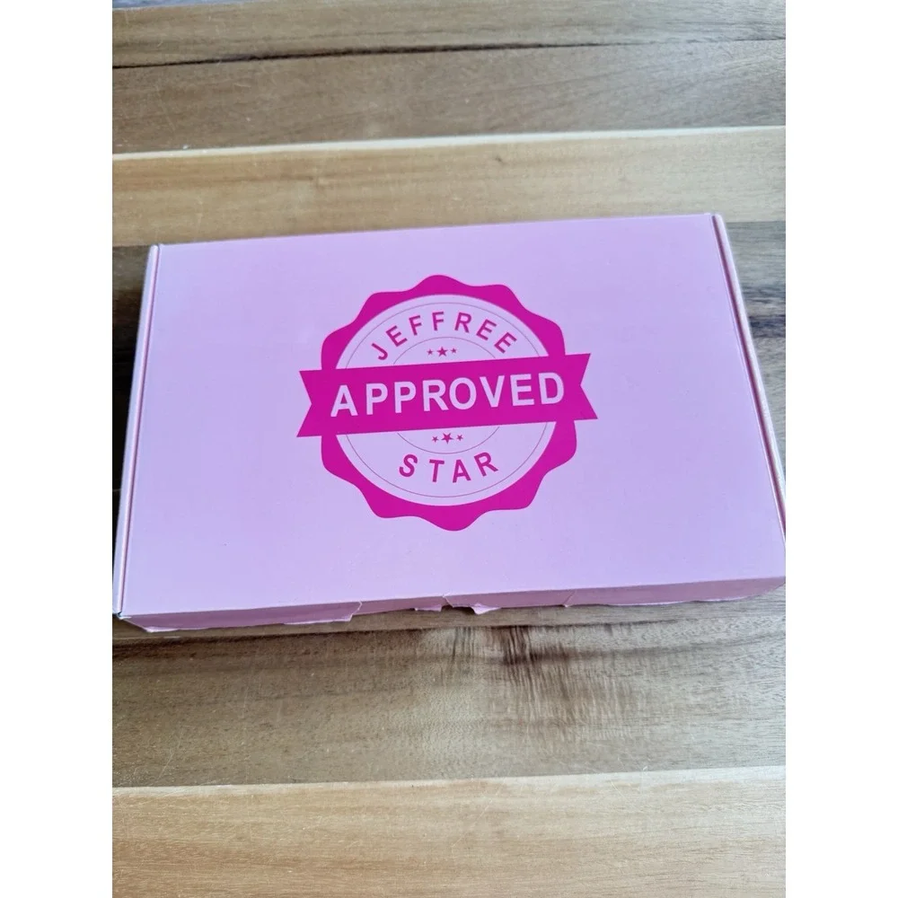 Jeffree Star Cosmetics Approved Stamp Hand Mirror - Pink Chrome - NIB Authentic